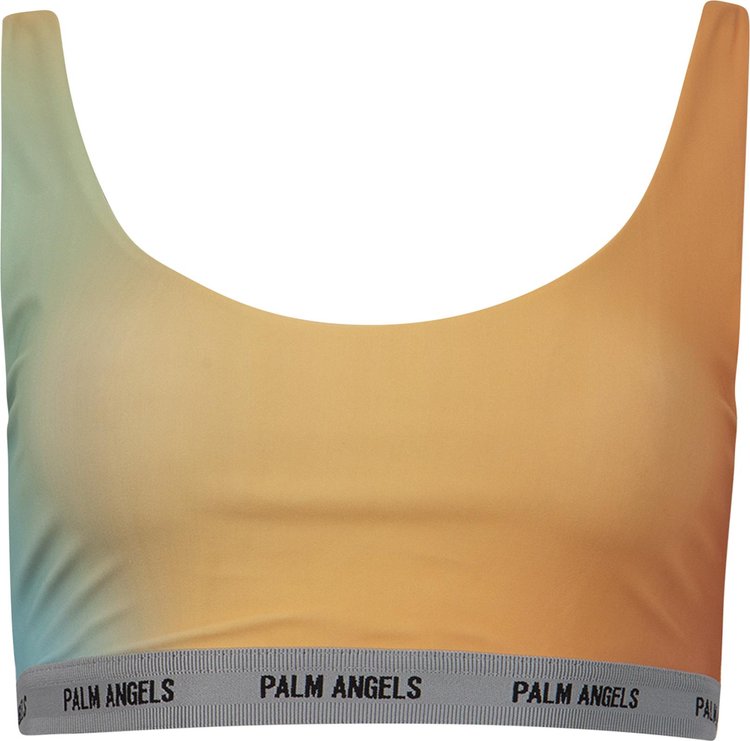Palm Angels x The Webster Degrade Bikini Top 'Orange/Yellow'
