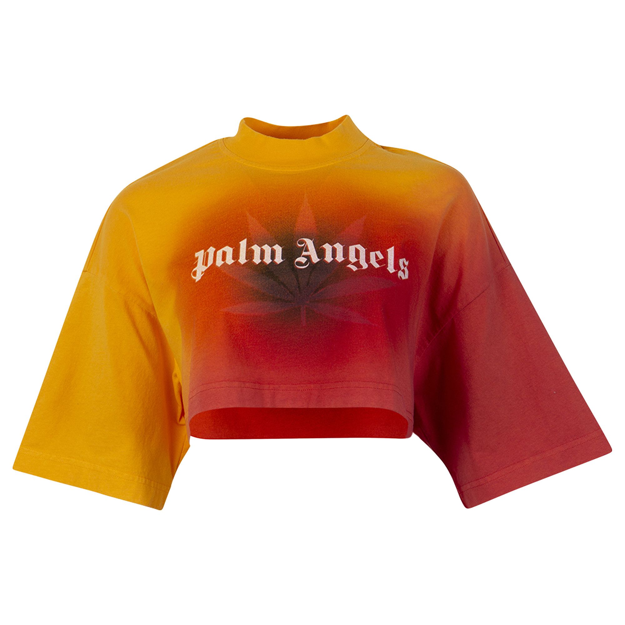Palm Angels × Team Wang ドロップショルダーショートT レディース