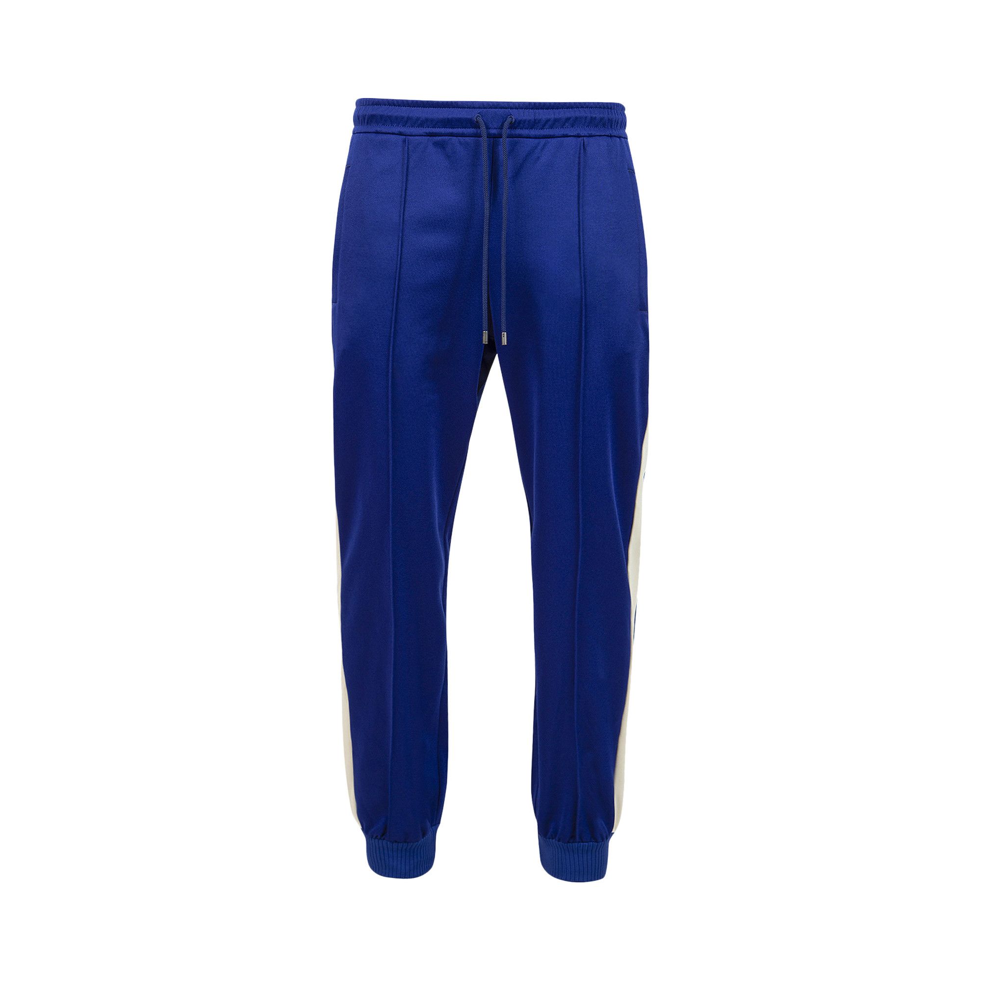 Buy Gucci Technical Jersey Pants 'Electric Blue/Milk' - 673755