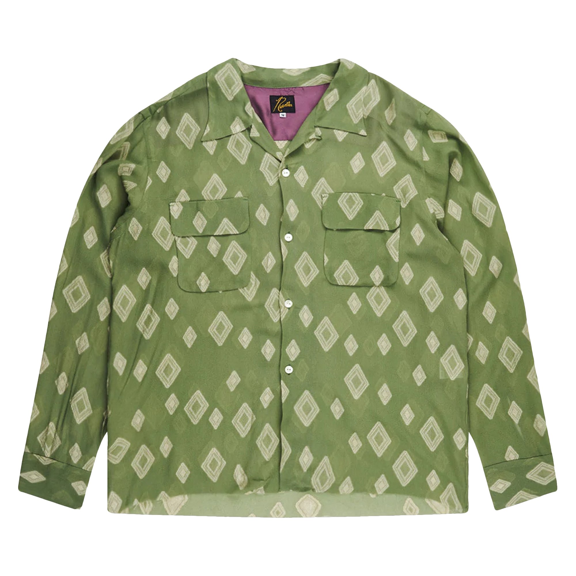 Buy Needles C.O.B. Classic Shirt 'Green' - KP114 GREE | GOAT