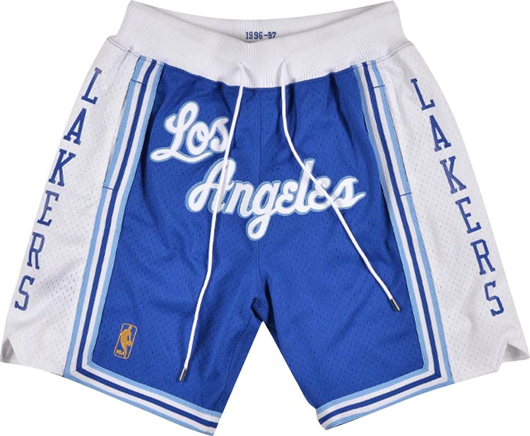 Just Don Ninety Six Lakers 1996-97 Shorts 'White/Blue'
