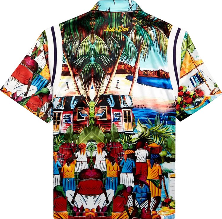 Just Don Island Market Shirt Multicolor