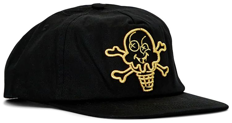 Icecream Cake Snapback Hat Black