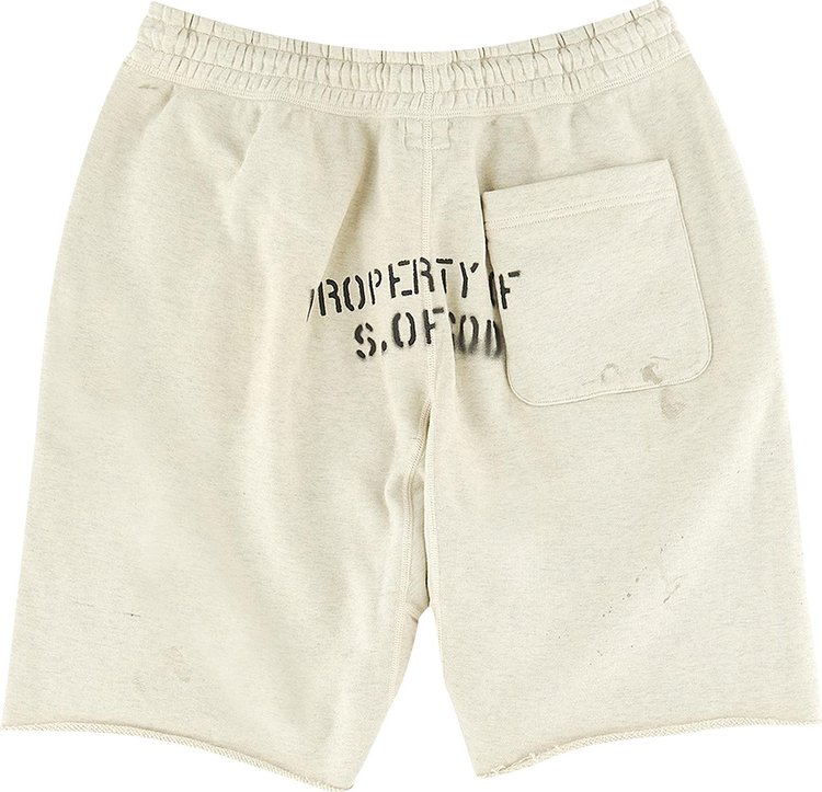 Saint Michael x Vlone Sweat Shorts Grey