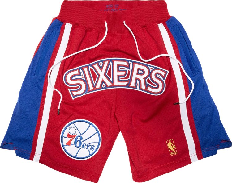 Just Don Ninety Six 76ers 1996-97 Shorts 'Red/Blue/White'