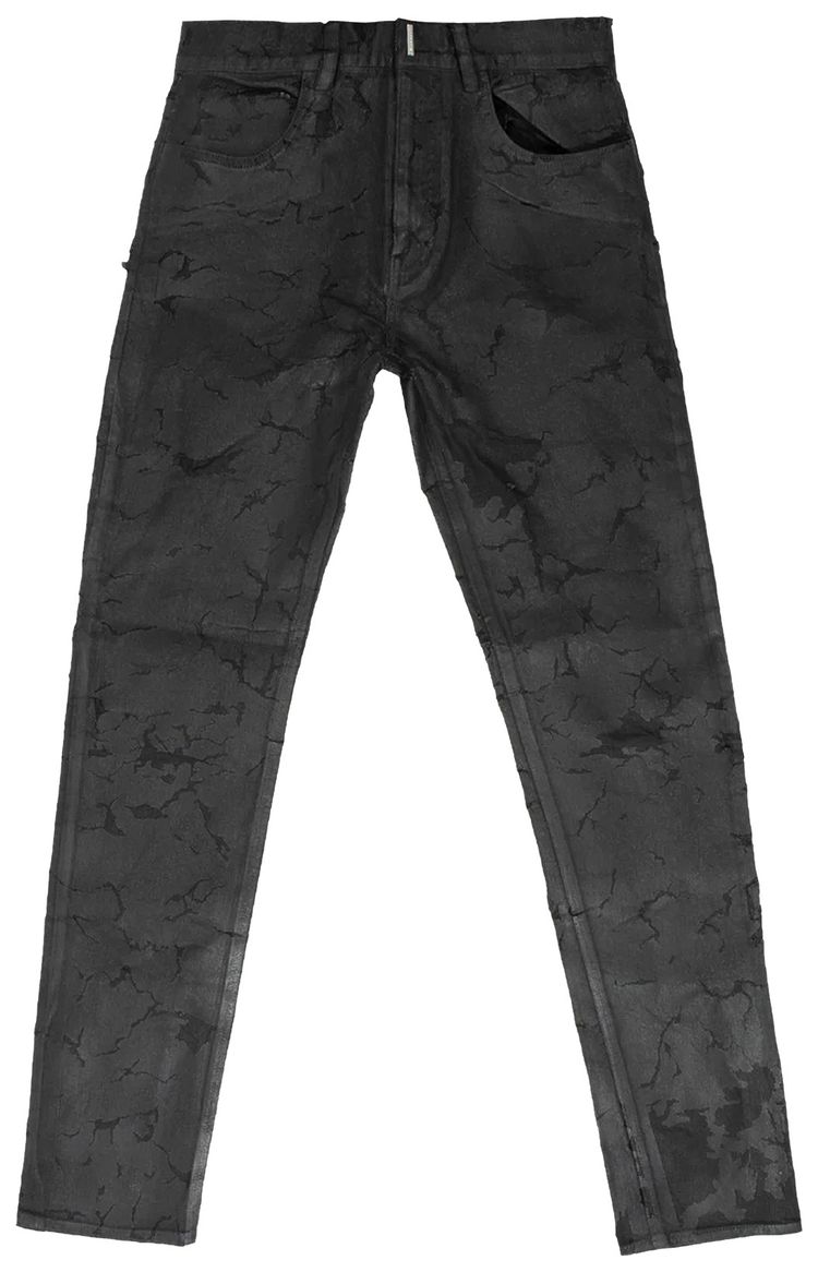 Givenchy Slim Fit 5 Pocket Trousers Black