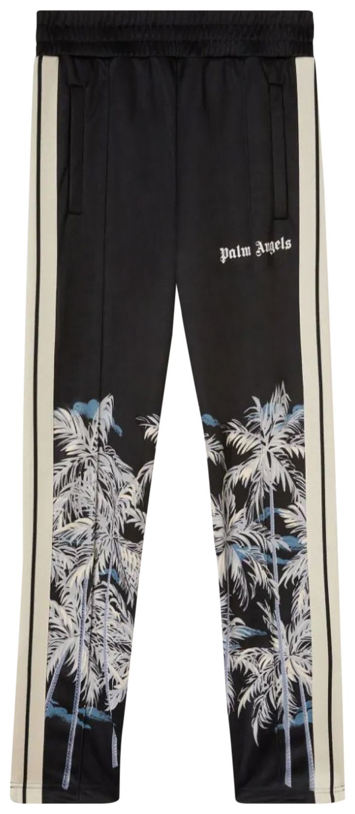 Palm Angels Allover Palms Track Pant BlackOff White