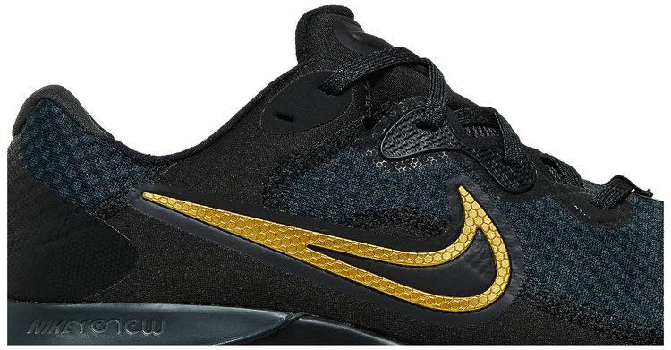 Nike Renew Run 2 Black Metallic Gold