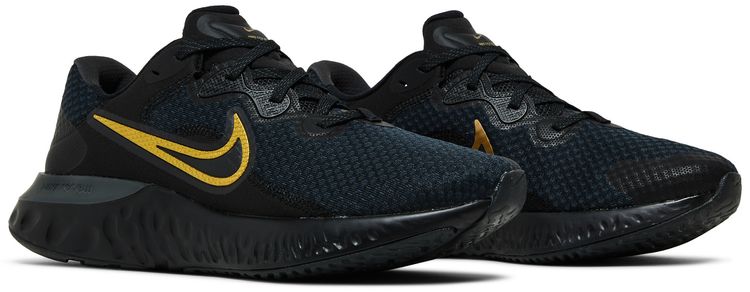 Nike Renew Run 2 Black Metallic Gold