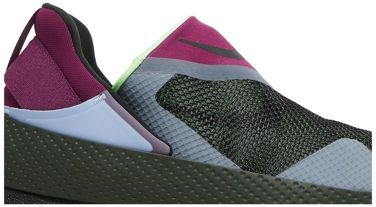 Nike GO FlyEase Black Lime Glow