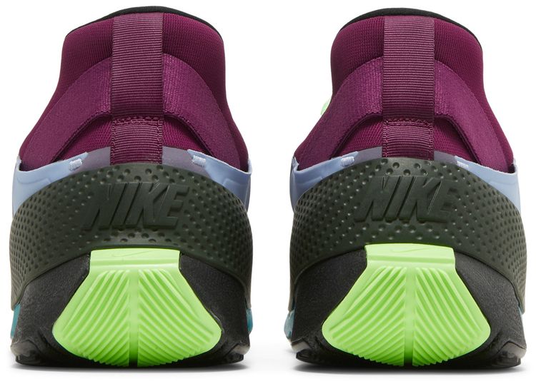 Nike GO FlyEase Black Lime Glow