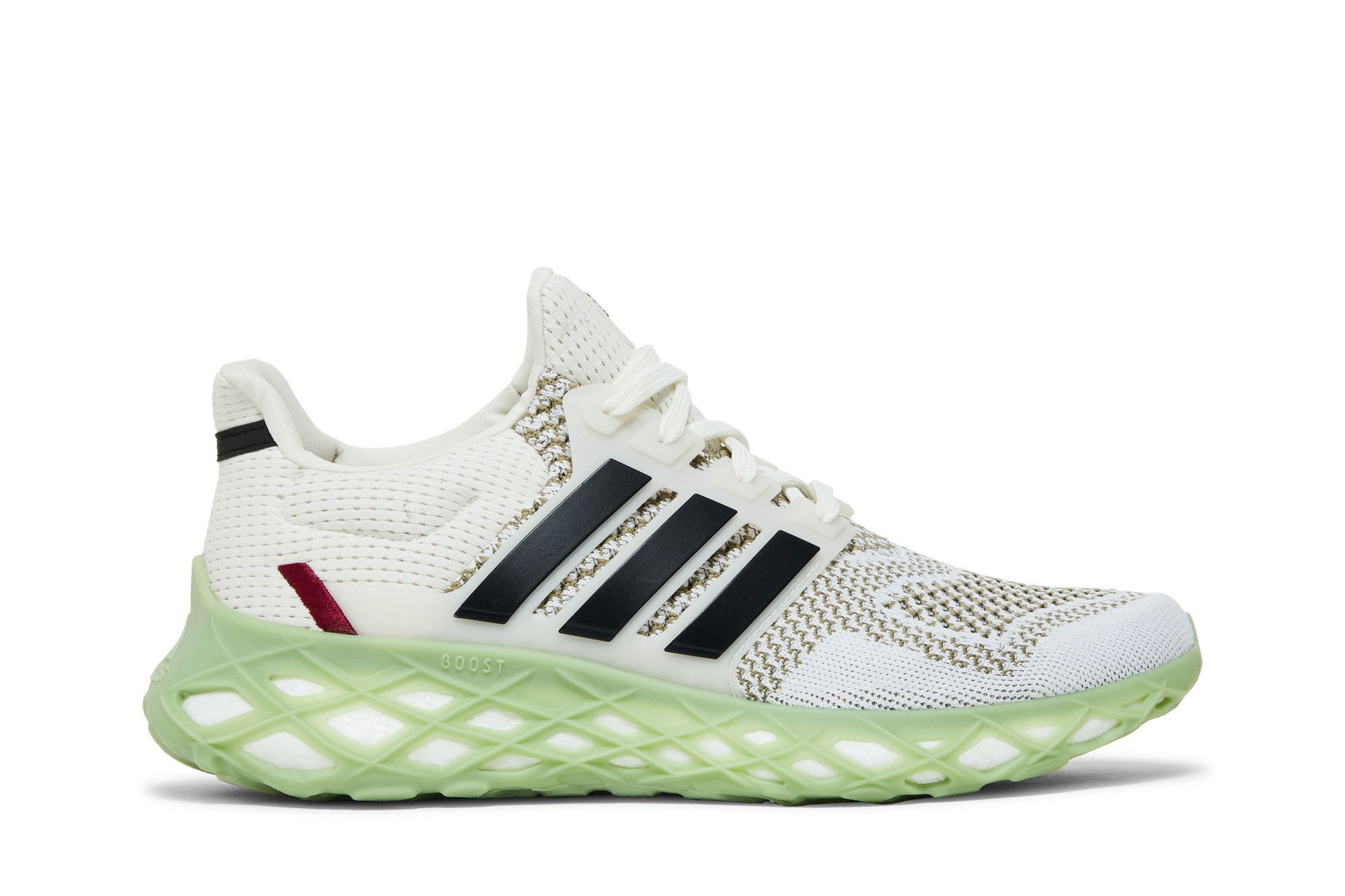 White and green ultra boost hotsell