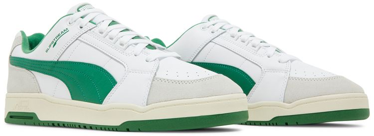Puma Slipstream Lo Retro White Amazon Green
