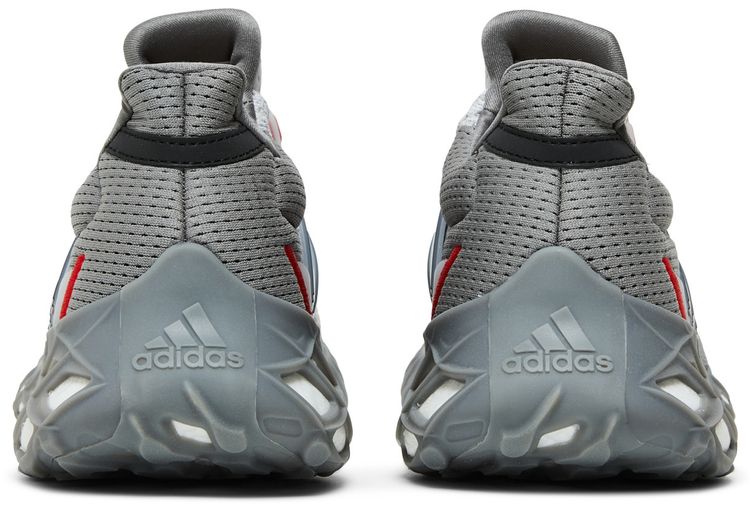 Adidas UltraBoost Web DNA Grey Vivid Red