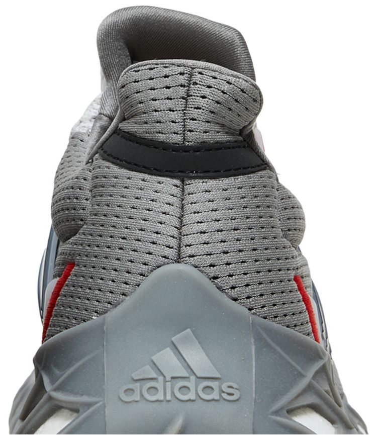 Adidas UltraBoost Web DNA Grey Vivid Red