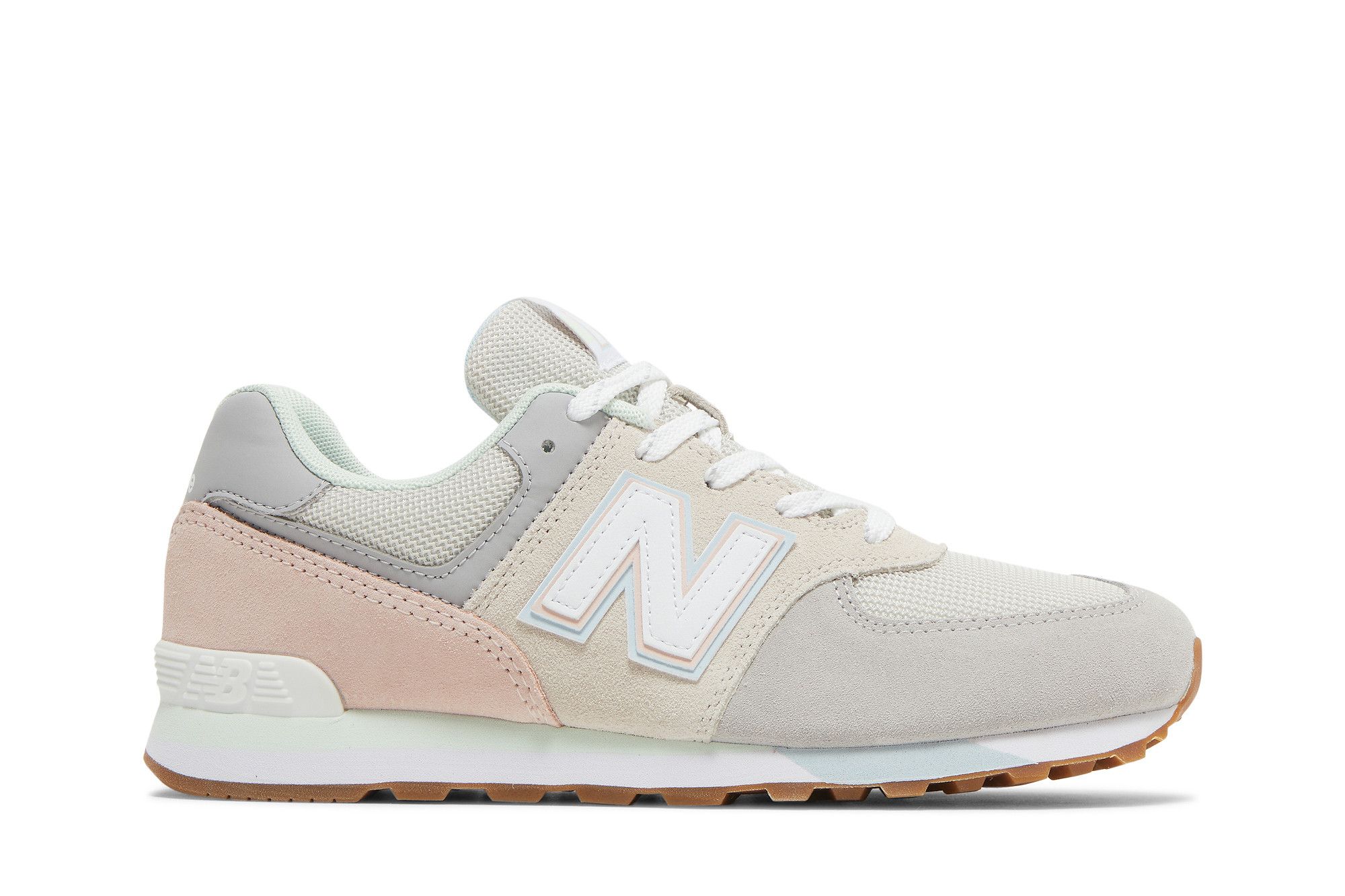 Buy 574 Big Kid Rain Cloud Oyster Pink GC574PG1 GOAT