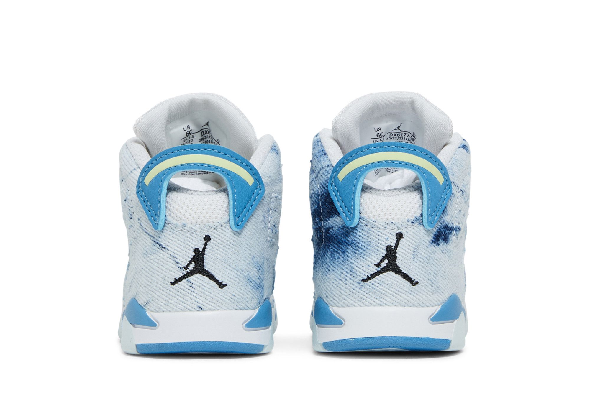Size 10.0 Air Jordan 6 Retro TD Washed Denim 2022
