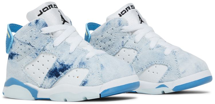 Air Jordan 6 Retro TD Washed Denim 2022
