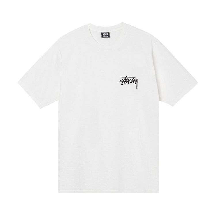 Stussy Big League Pigment Dyed Tee Natural