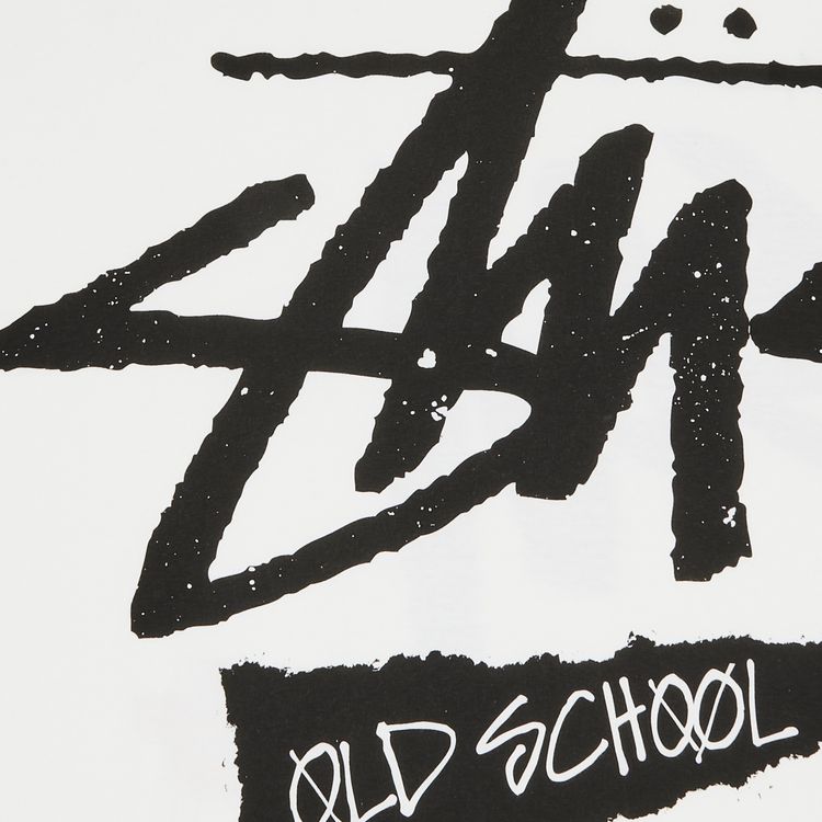 Stussy Old School World Tribe Tee White