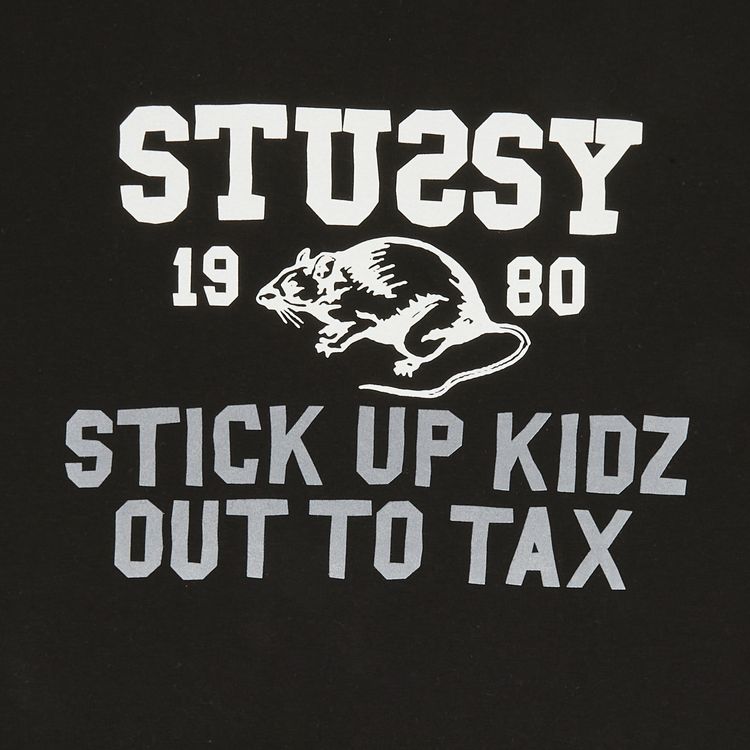 Stussy Stick Up Kids Tee Black