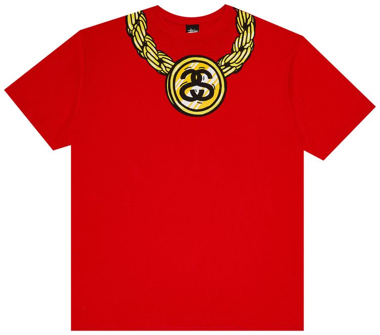 Stussy Chain Tee Red