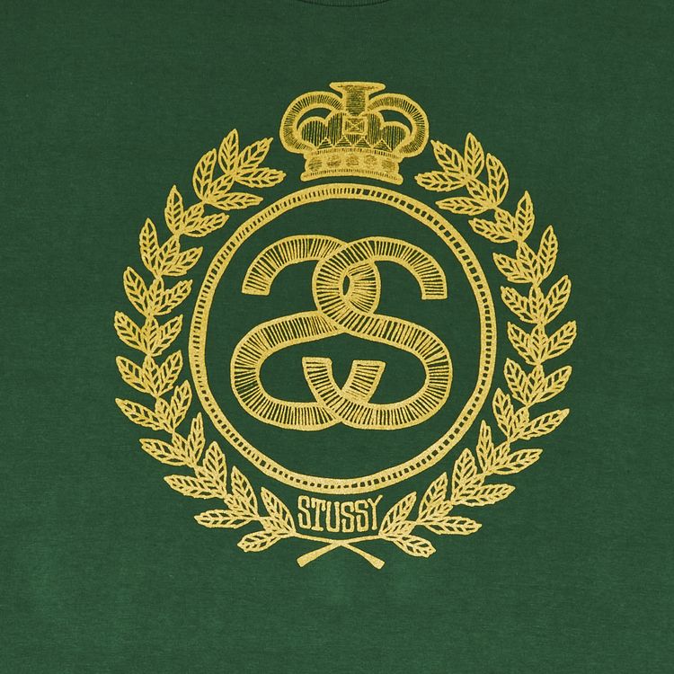 Stussy Gear Crown Tee Green