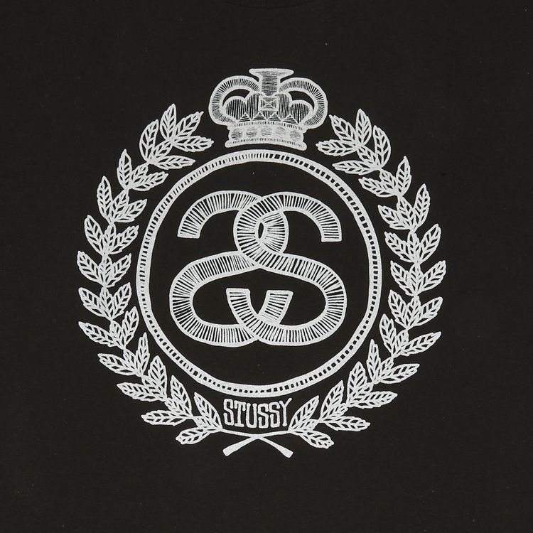 Stussy Gear Crown Tee Black