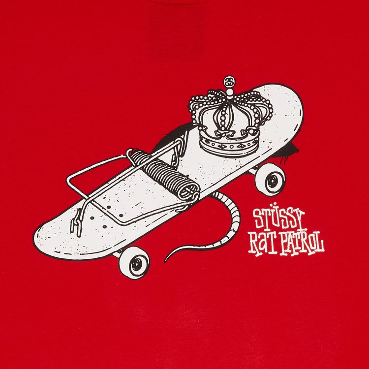 Stussy Skate Trap Tee Red