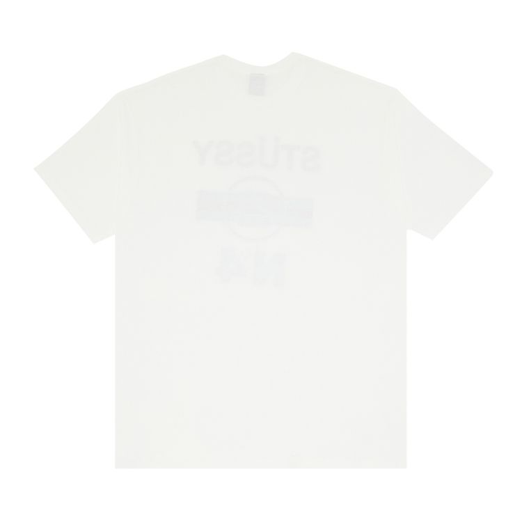 Stussy Stripe N4 Tee White