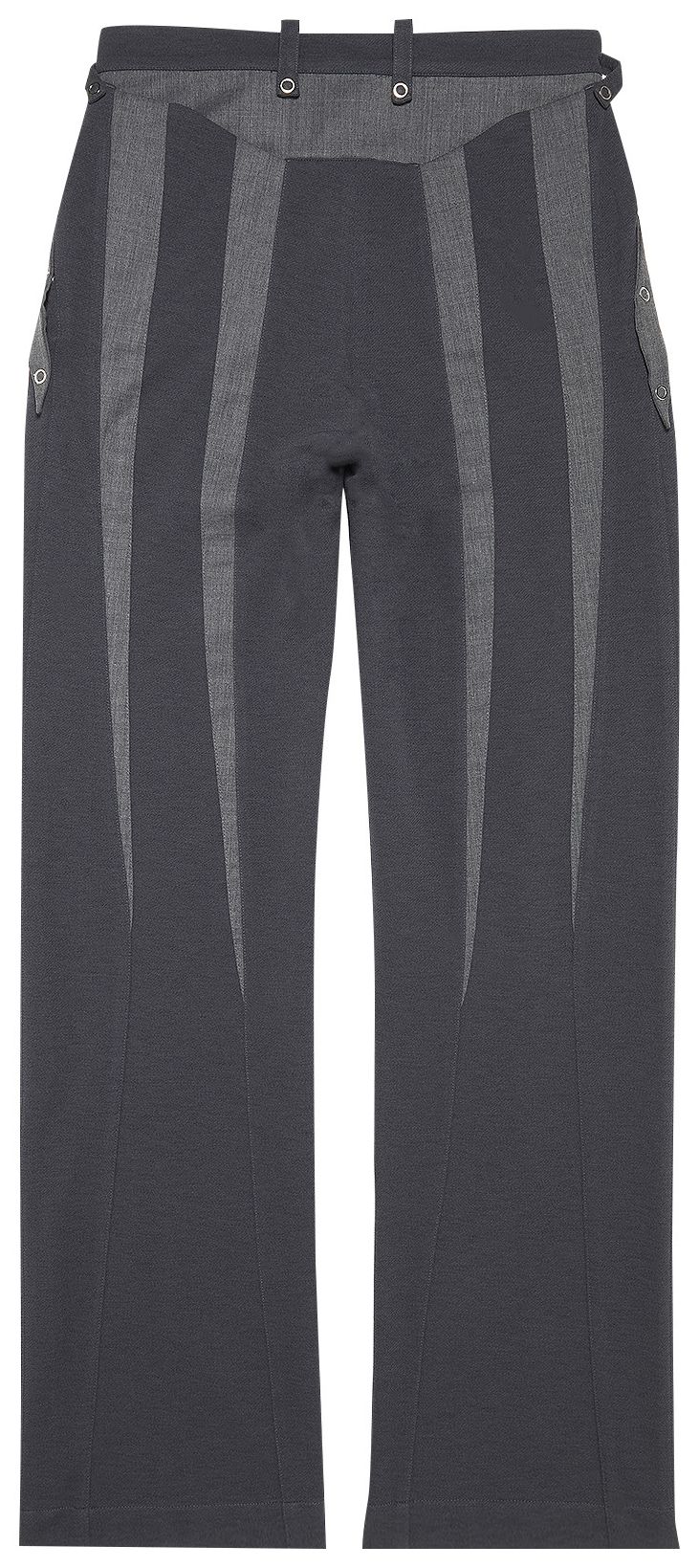 Kiko Kostadinov Balla Tailored Trouser Charcoal GreyVessel Grey