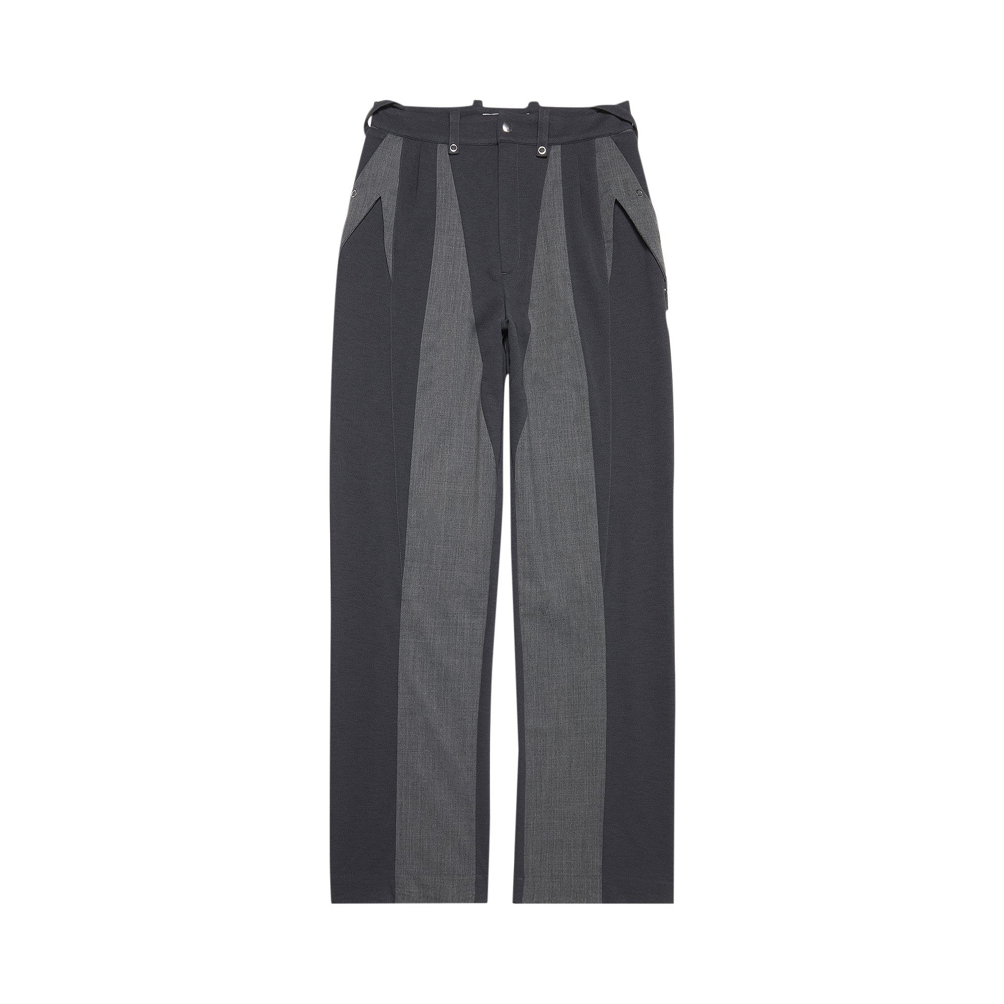 Buy Kiko Kostadinov Balla Tailored Trouser 'Charcoal Grey/Vessel