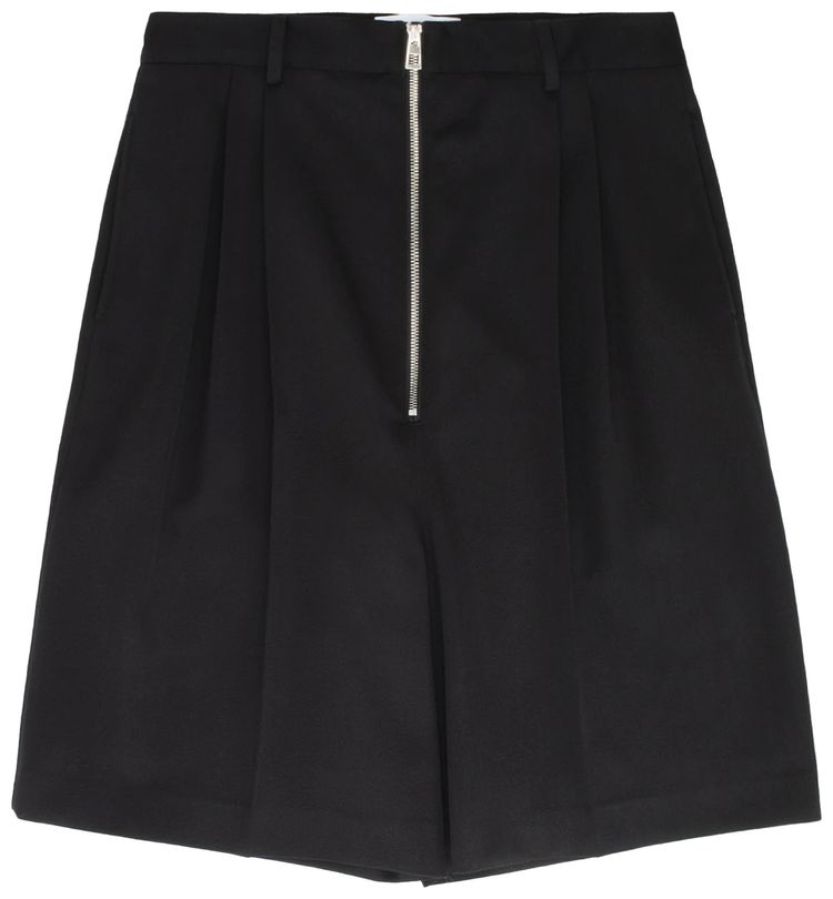 Loewe Zip Bermuda Shorts Black