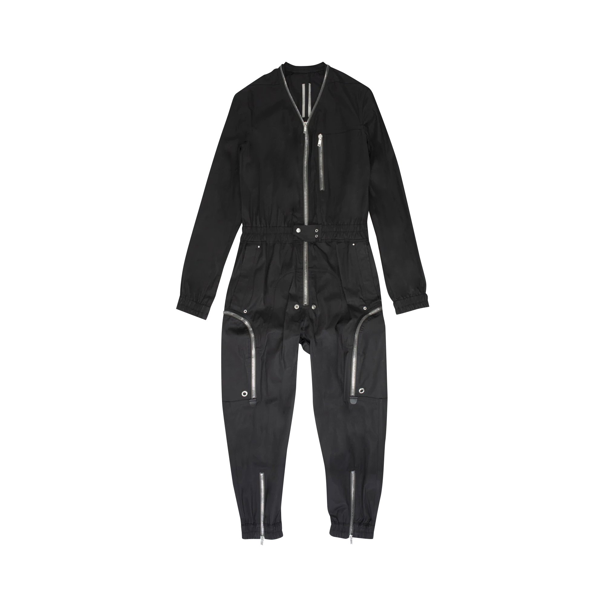 Buy Rick Owens Larry Bauhaus Flightsuit 'Black' - RU01B1553 TE 09
