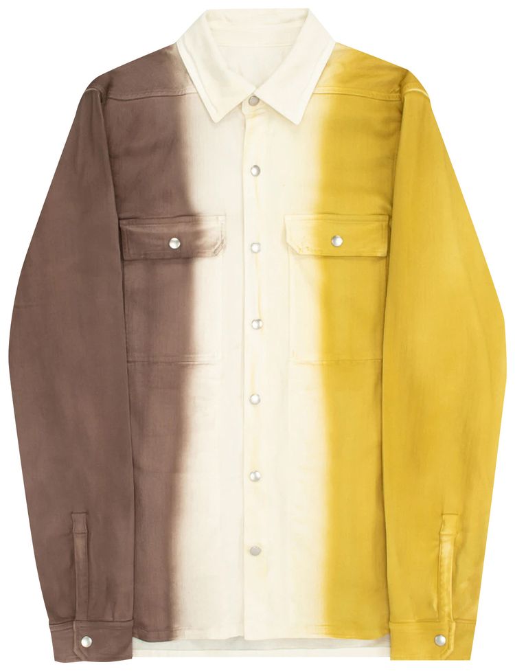 Rick Owens Denim Outershirt OxbloodNaturalSulphate