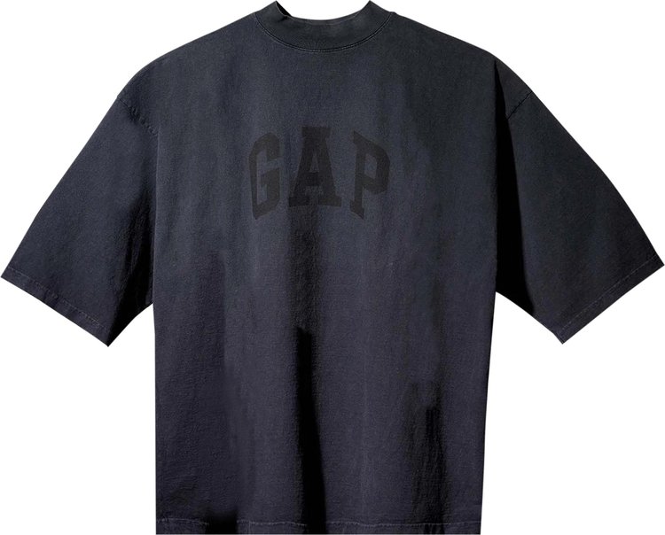 Yeezy Gap Engineered by Balenciaga Dove 3/4 Sleeve Tee 'Washed Black'