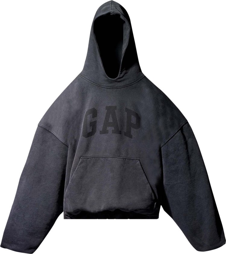 Yeezy Gap Engineered by Balenciaga Dove Hoodie 'Washed Black'