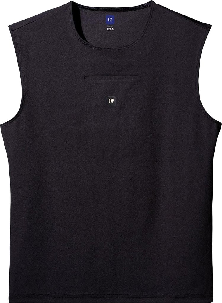 Buy Yeezy Gap Engineered by Balenciaga Sleeveless Second Skin 'Black ...