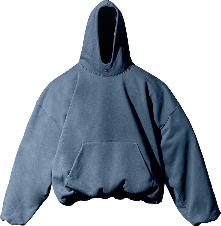 Yeezy Gap Engineered by Balenciaga Logo Hoodie 'Dark Blue'