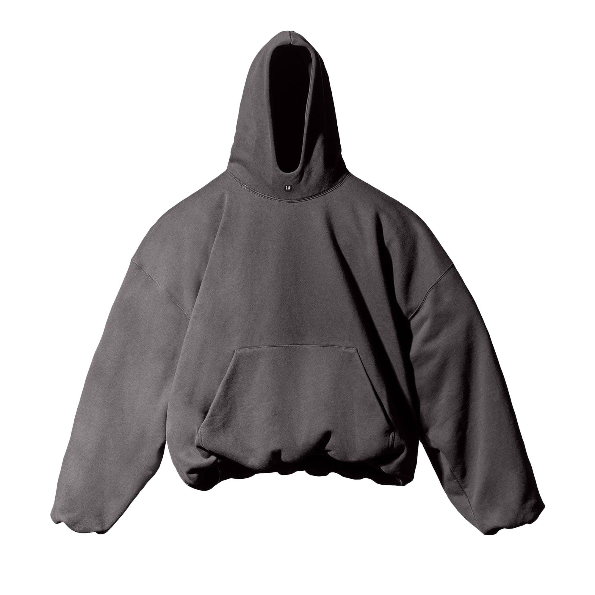 Buy Yeezy Gap Engineered by Balenciaga Logo Hoodie 'Dark Grey