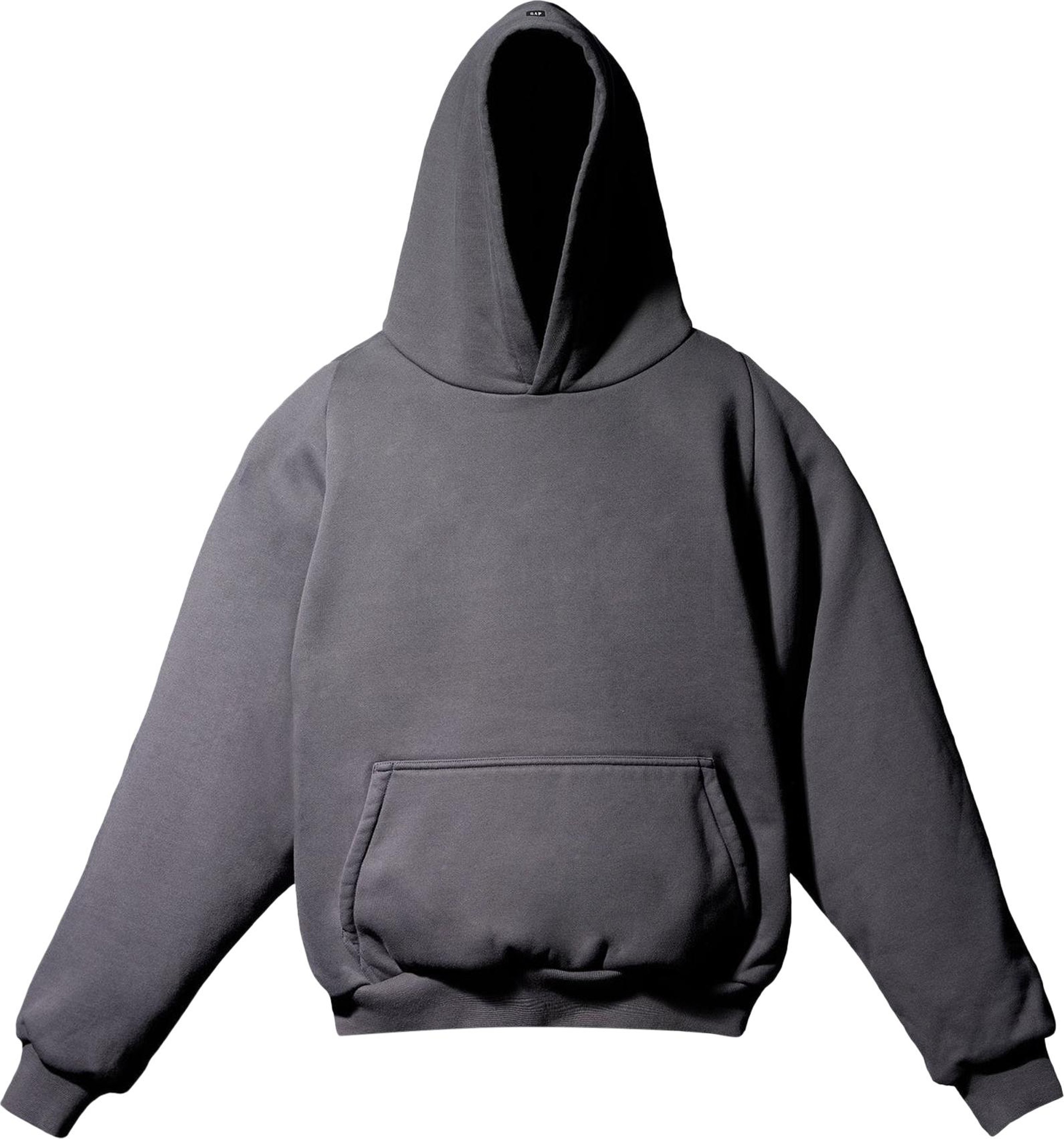 Buy Yeezy Gap Engineered by Balenciaga Logo Shrunken Hoodie 'Black ...