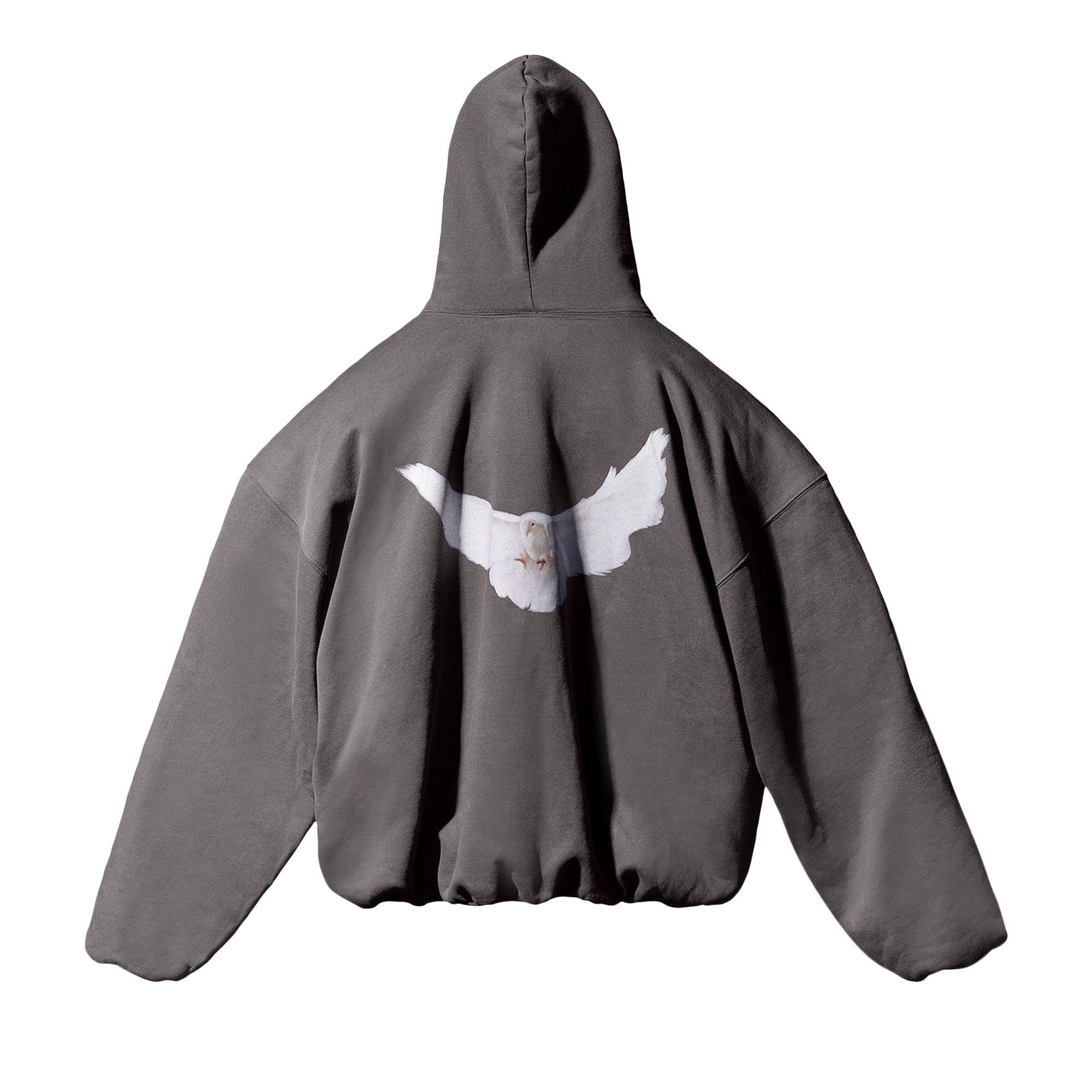Size xl Yeezy Gap Engineered by Balenciaga Dove Hoodie 'Dark Grey'