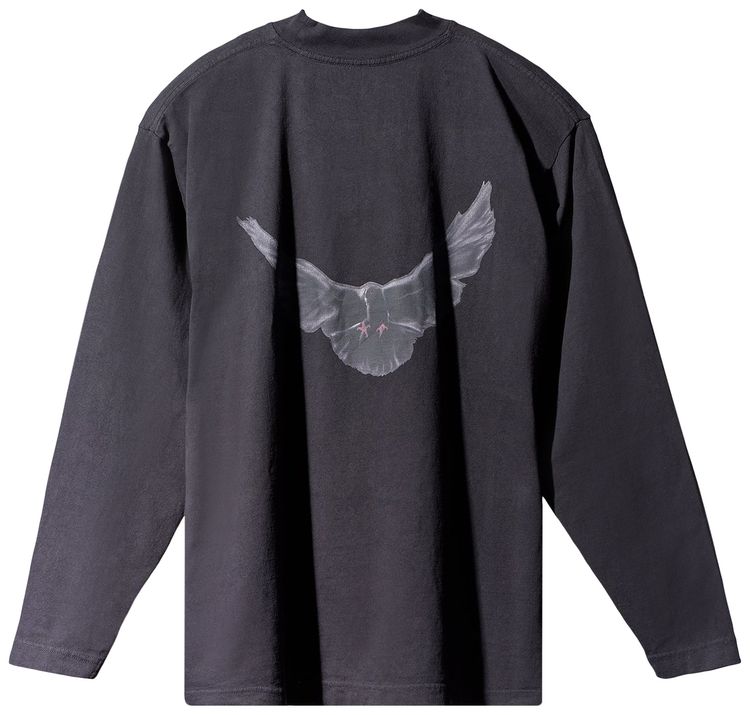 Yeezy Gap Engineered by Balenciaga Dove Long Sleeve Tee Black