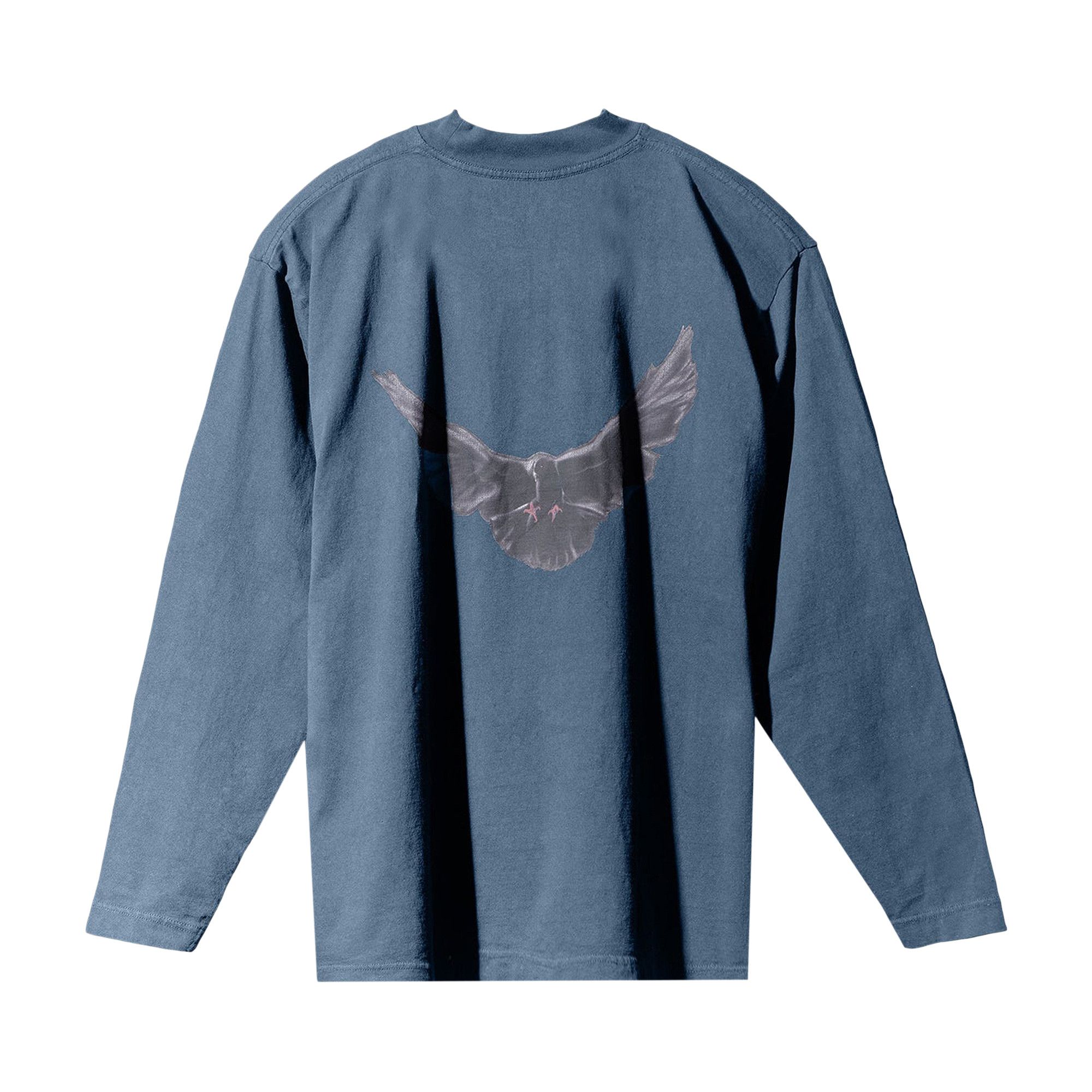 Buy Yeezy Gap Engineered by Balenciaga Dove Long Sleeve Tee Dark Blue 4713050020000 GOAT CA