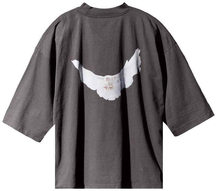 Yeezy Gap Engineered by Balenciaga Dove 34 Sleeve Tee Dark Grey