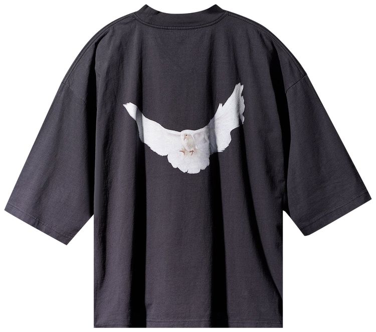 Yeezy Gap Engineered by Balenciaga Dove 34 Sleeve Tee Black