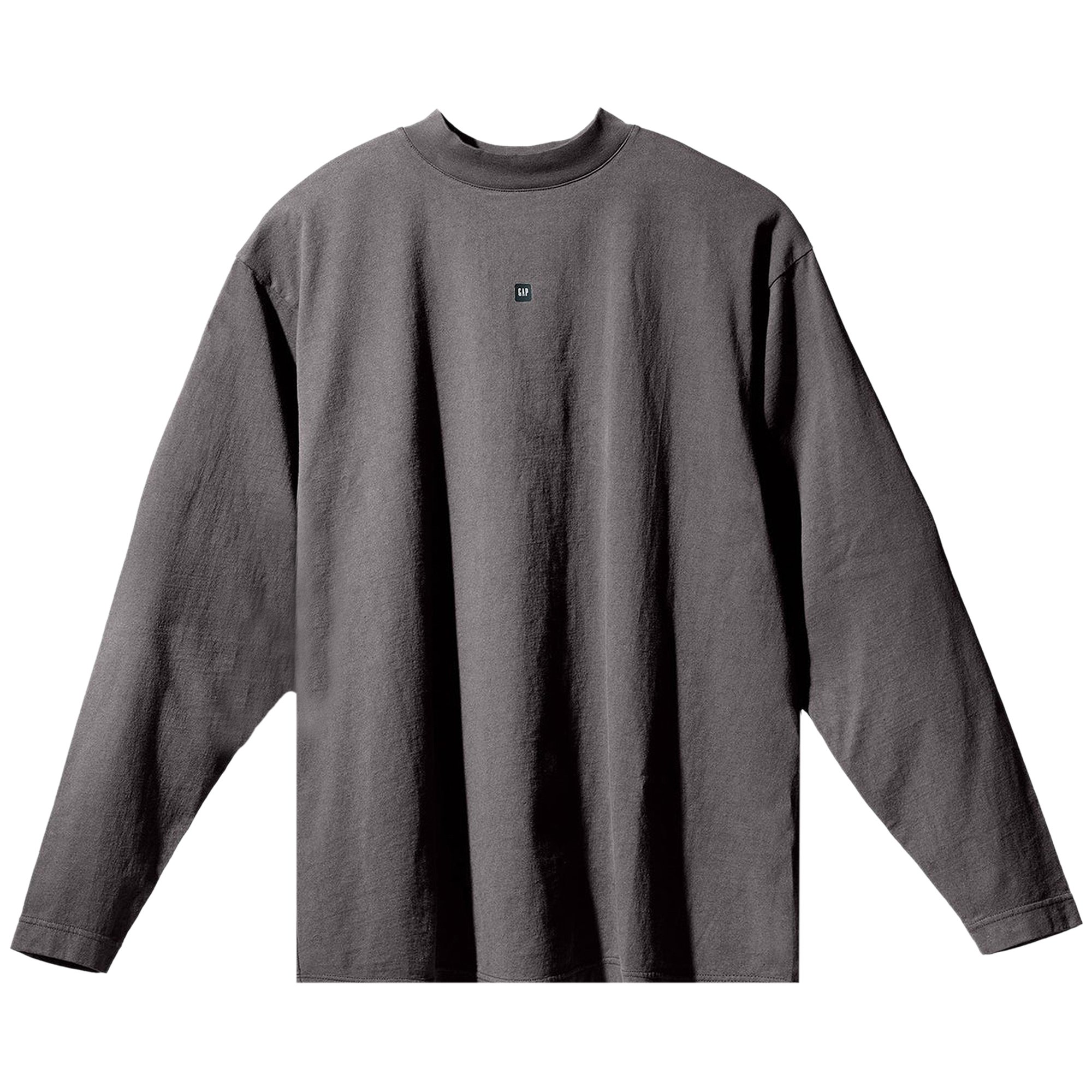 Yeezy Gap Engineered by Balenciaga Logo Long-Sleeve Tee 'Dark Grey'