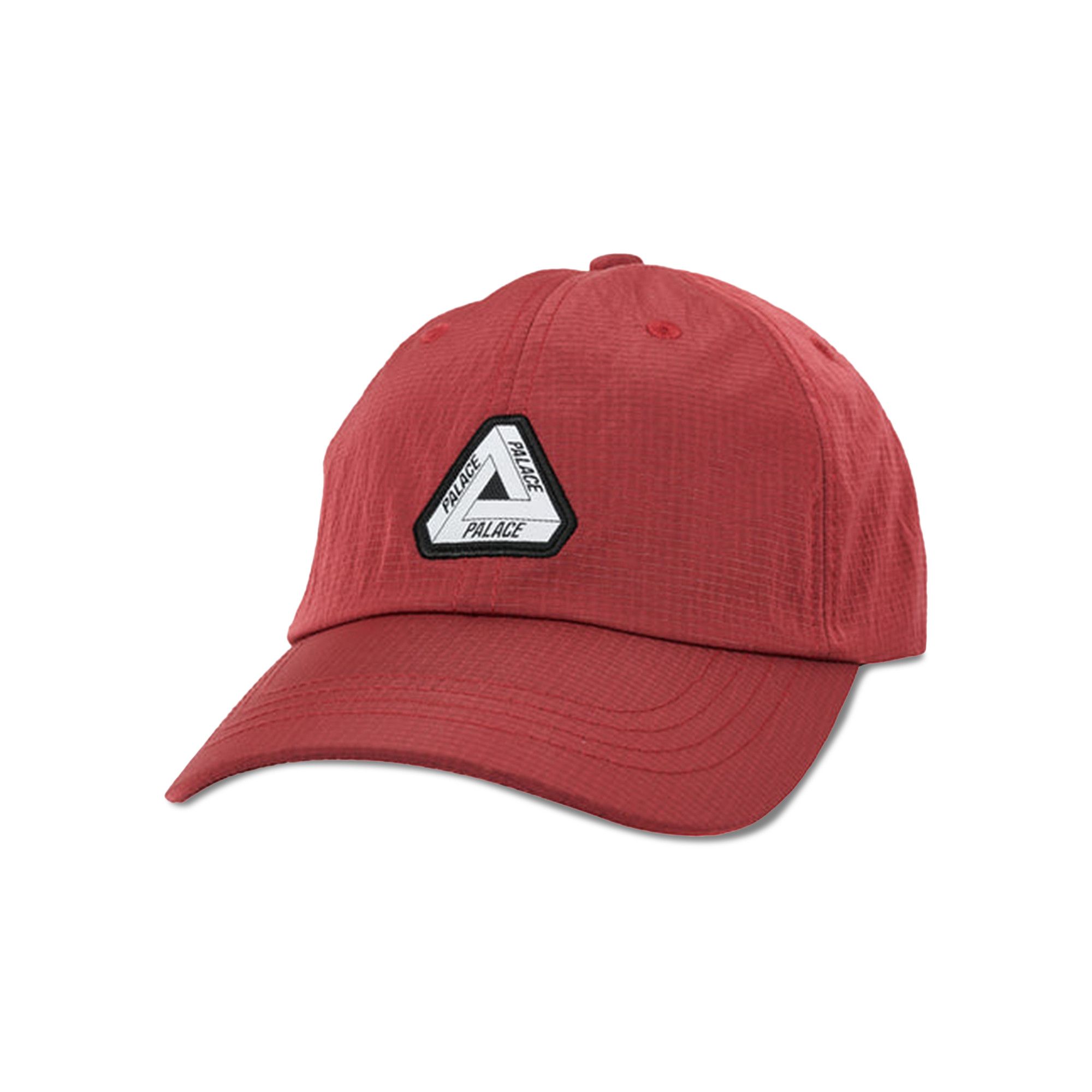 Buy Palace Tri Ferg Patch Shell 6 Panel Burgundy P21H107 GOAT