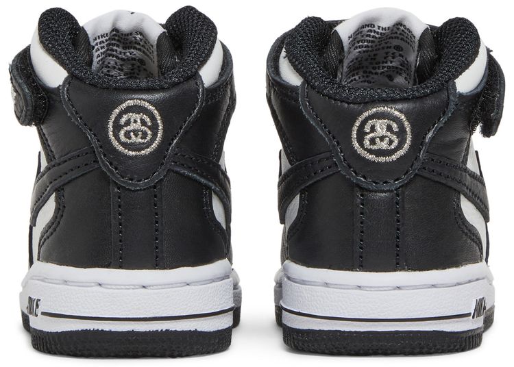 Nike Stussy x Air Force 1 Mid TD Black White