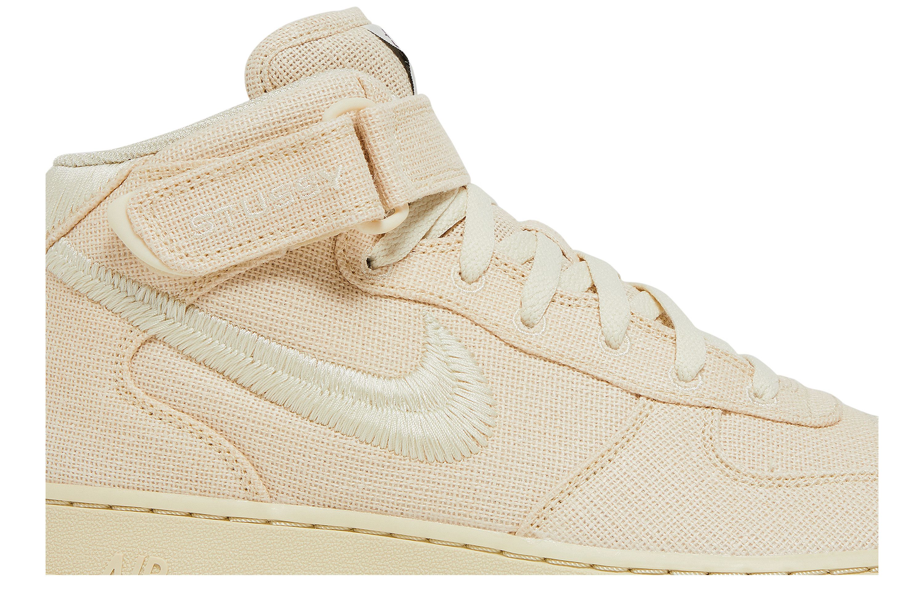 Buy Stussy x Air Force 1 Mid 'Fossil' - DJ7841 200 | GOAT
